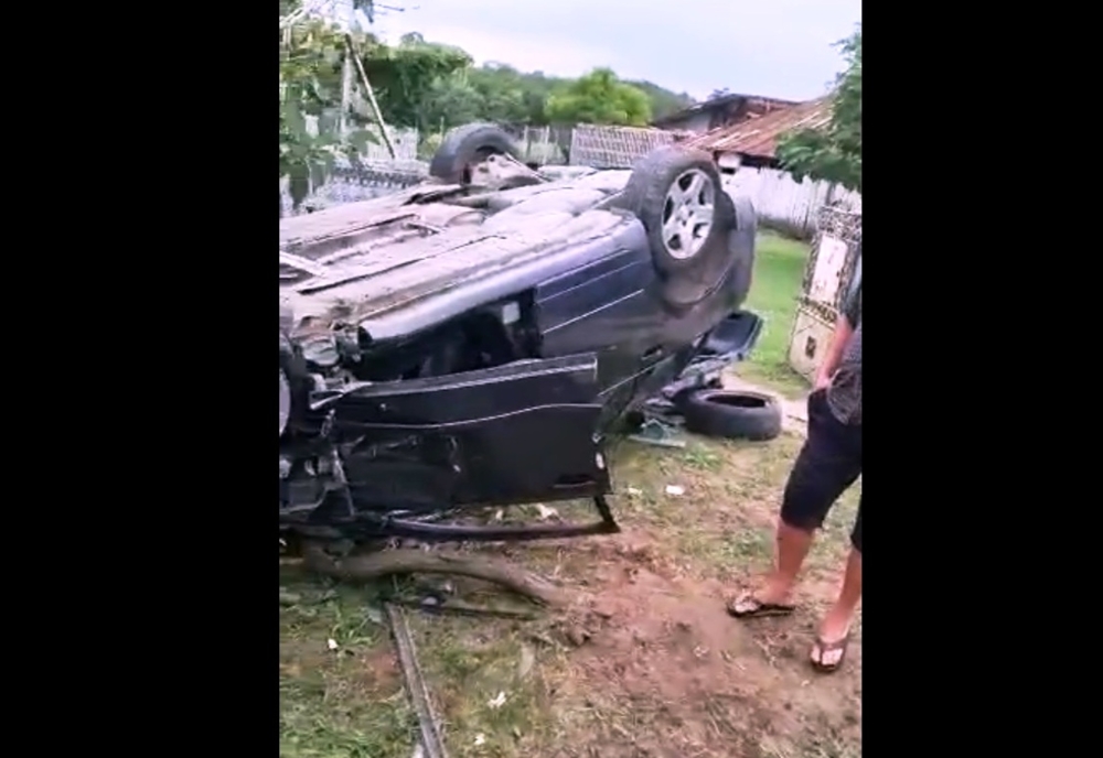 VIDEO. Un tânăr din Olt, accident în Argeş