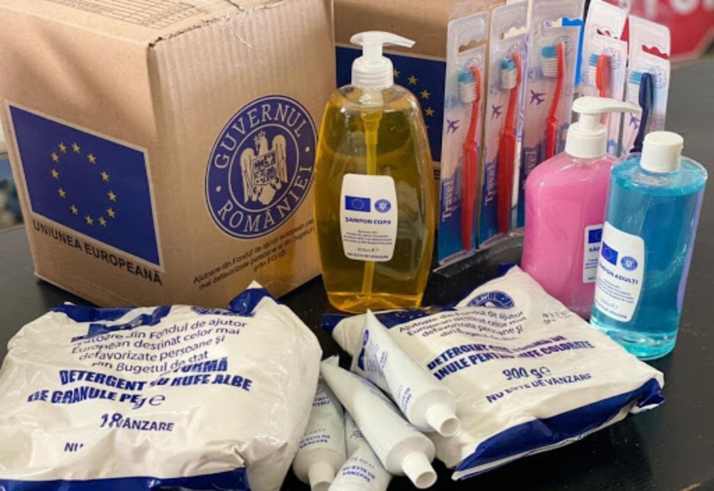 Aproape 26.000 de pachete cu produse de igienă personală pentru persoanele defavorizate din județul Giurgiu
