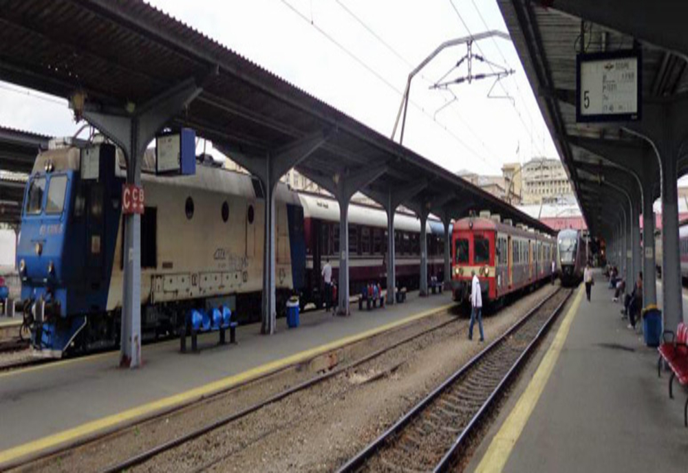 Un tren cu destinația Buzău a plecat din Gara de Nord București fără pasageri