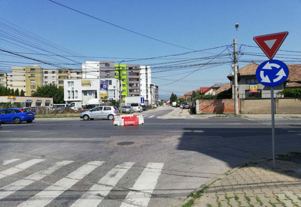 Atenție șoferi! Sens giratoriu nou în Alba Iulia