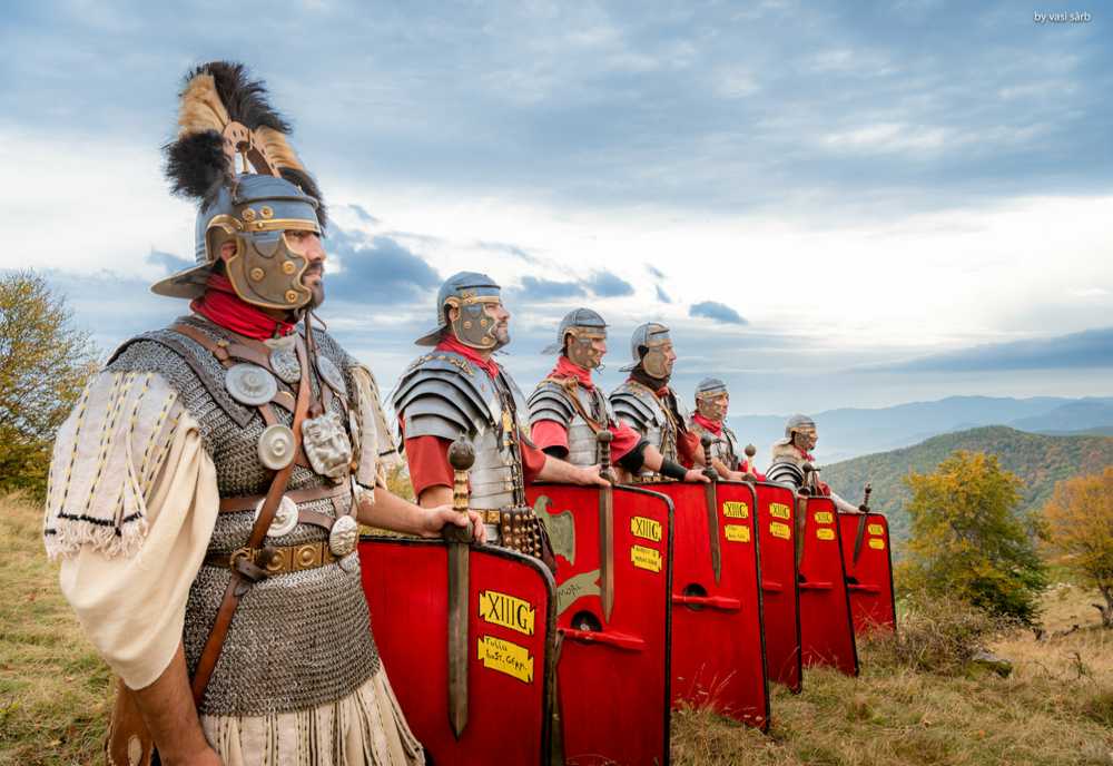 Garda Apulum, la Festivalul Daco – Roman Drubeta