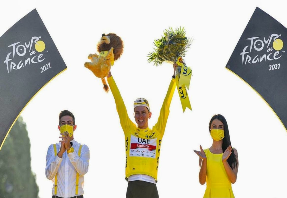 Tadej Pogacar: senzația ciclismului sloven obține a doua victorie în Turul Franței