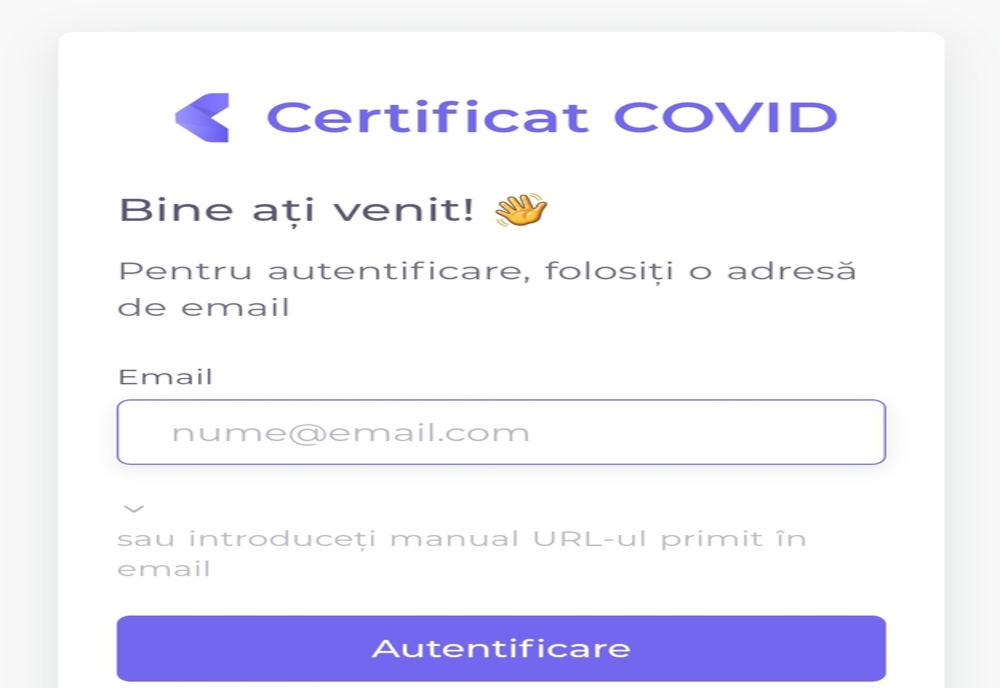 Portalul oficial care eliberează certificatele COVID-19 a fost publicat și funcționează!