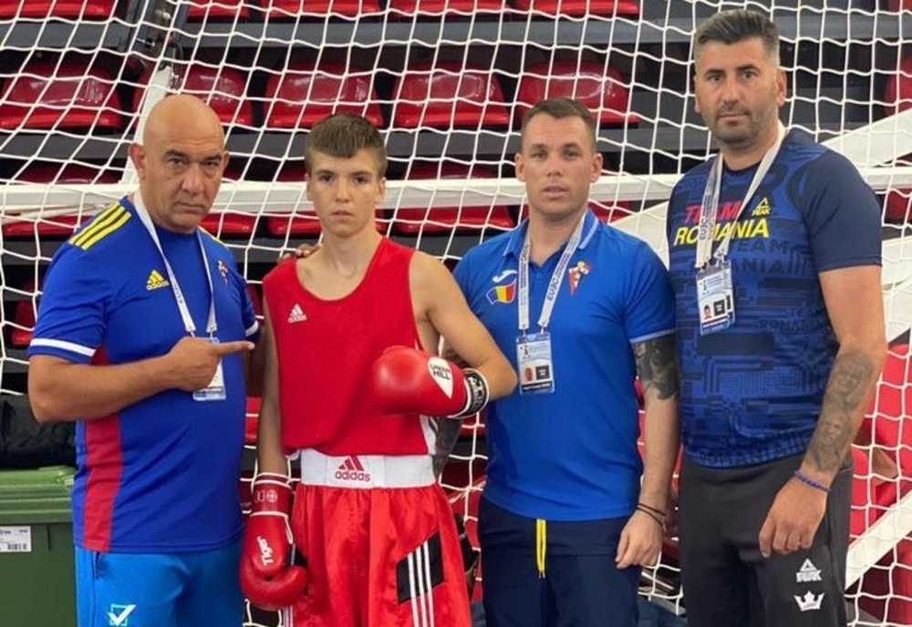 Gălățeanul Alexandru Suvache medaliat cu argint la europenele de box pentru cadeți