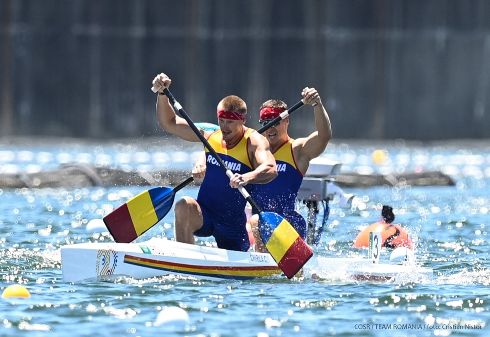 România, locul 5 la canoe dublu 1000 de metri