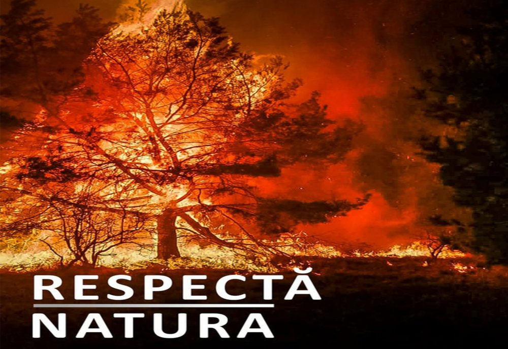 IGSU: Cu incendiile de vegetație nu e de joacă! Respectă natura