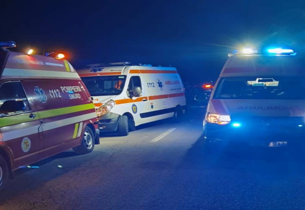 VIDEO. Şase răniţi şi doi morţi, într-un accident rutier în Teleorman. A fost activat Planul ROŞU de intervenţie