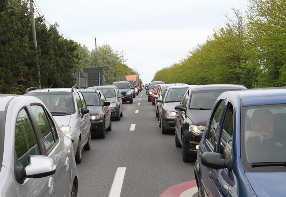Valori de trafic ridicate pe DN 1, în județul Prahova