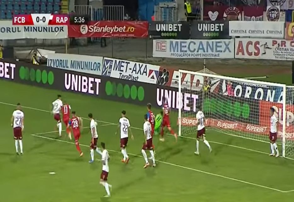VIDEO FC Botoșani – Rapid 0-2