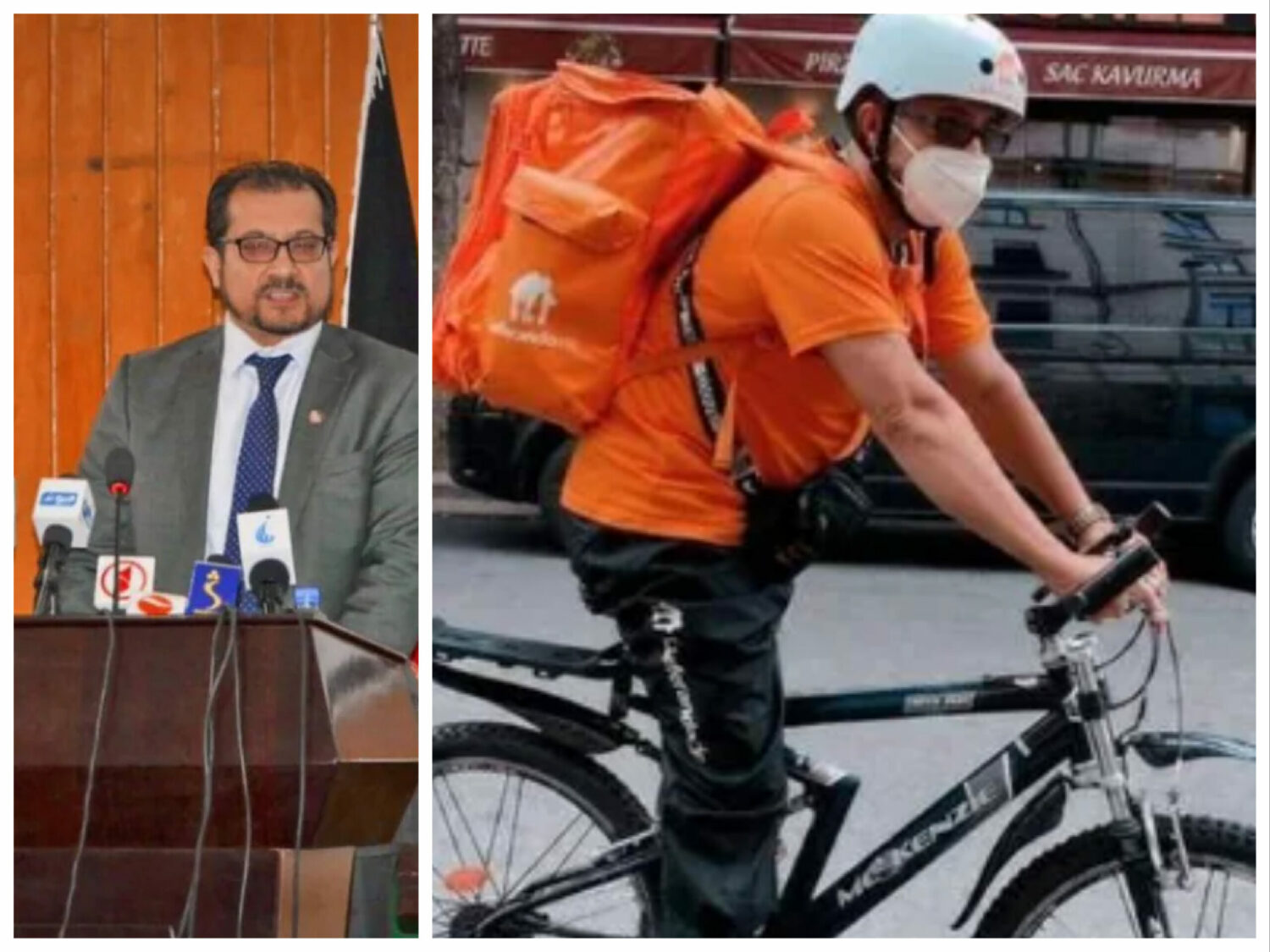 Fost ministru al Comunicațiilor vinde acum pizza de pe bicicletă. ”Nu am de ce să mă simt vinovat”