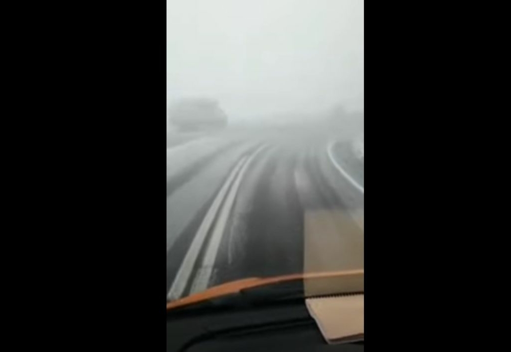 VIDEO A nins pe Transfăgărășan!