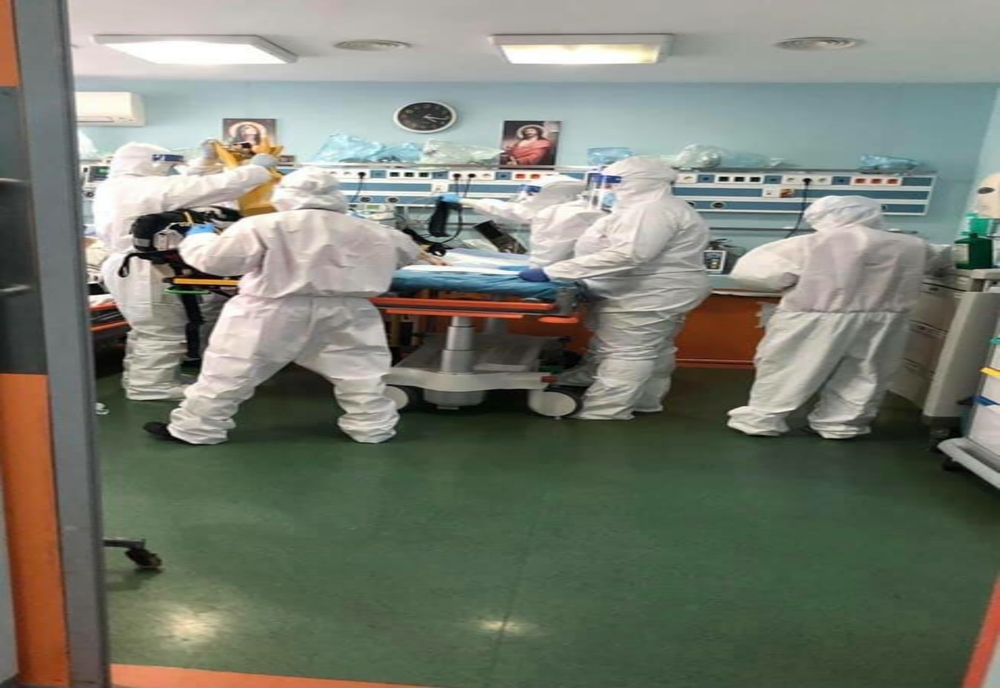 Dezastru într-un spital din București! Unitatea medicală este copleșită de pacienți Covid-19 FOTO