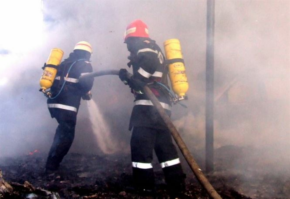 Incendiu la o gospodărie de pe strada Reșița din municipiul Brăila