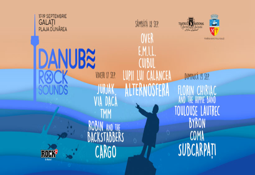 Danube Rock Sounds în perioada 17-19 septembrie 2021