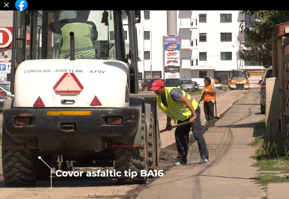 O stradă importantă din Bragadiru va fi asfaltată cu ajutorul CJ Ilfov