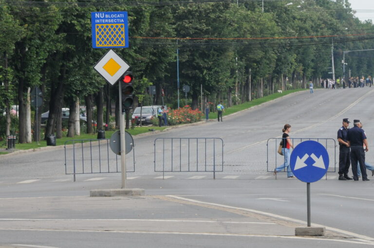 Restricții de trafic în weekend, în București
