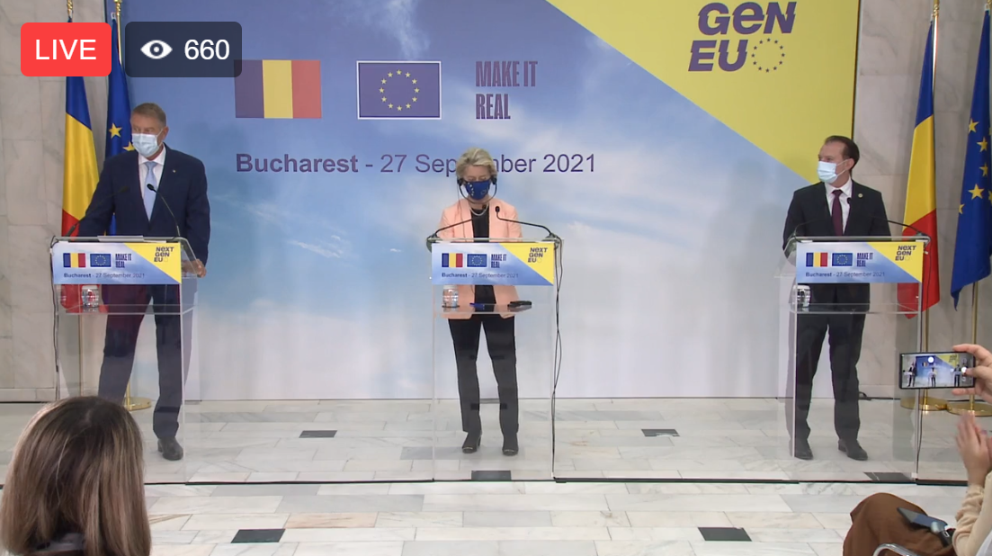VIDEO. Avem PNRR, să vină banii Europei! Ursula von der Leyen ne-a adus acasă vestea cea mare