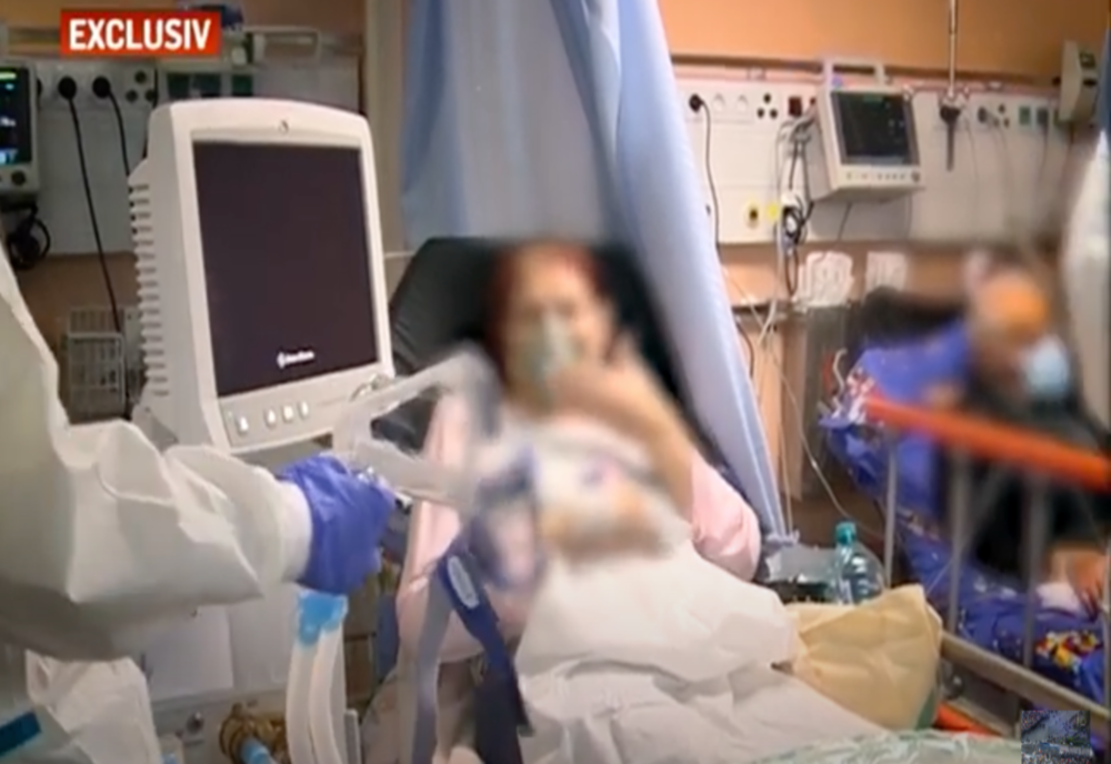Imaginile neputinței din spitalele Covid. România, în genunchi în fața valului 4. Cum arată o zi pe frontul cu pandemia la Spitalul „Floreasca”, din Capitală – VIDEO