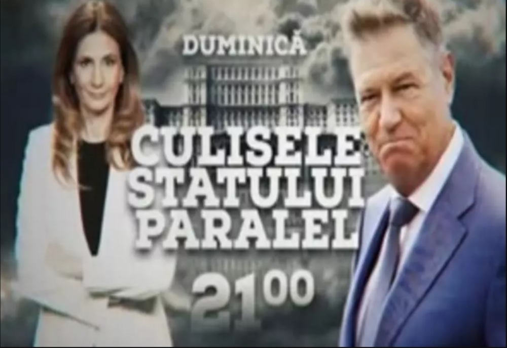 Dezvăluiri incredibile despre pușculițele și sponsorii președintelui Iohannis – Culisele statului paralel, duminică, ora 21:00