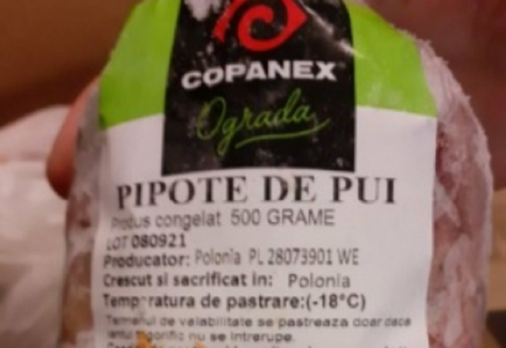 ANSVSA: Carrefour România retrage de pe piaţă un sortiment de pipote de pui în care s-a descoperit Salmonella