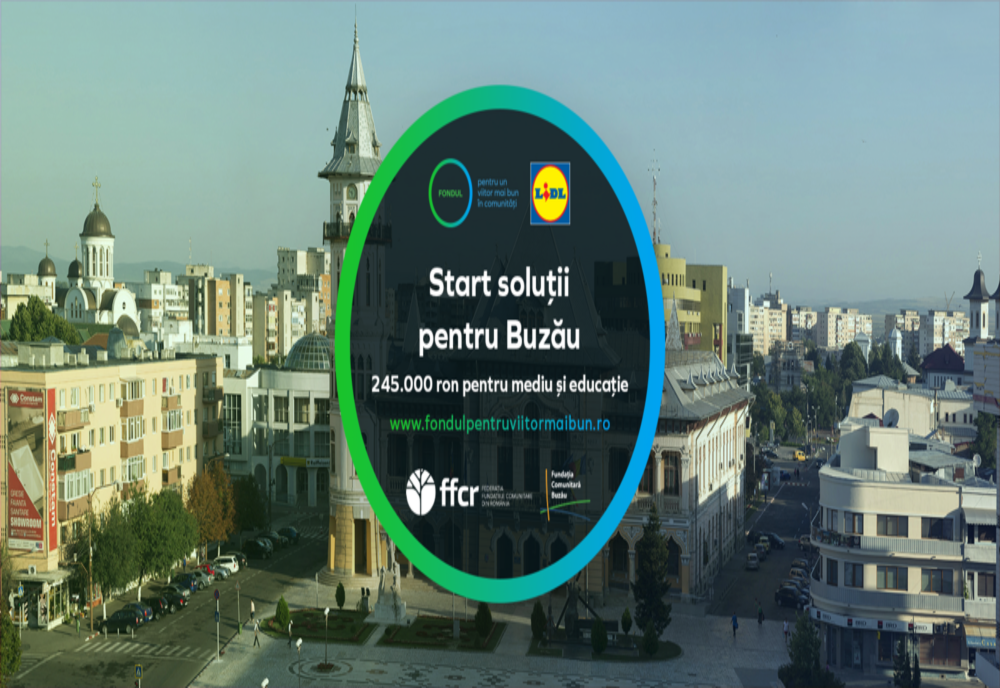 „Fondul pentru un viitor mai bun în comunități” deschide apelul de idei și proiecte civice la Buzău