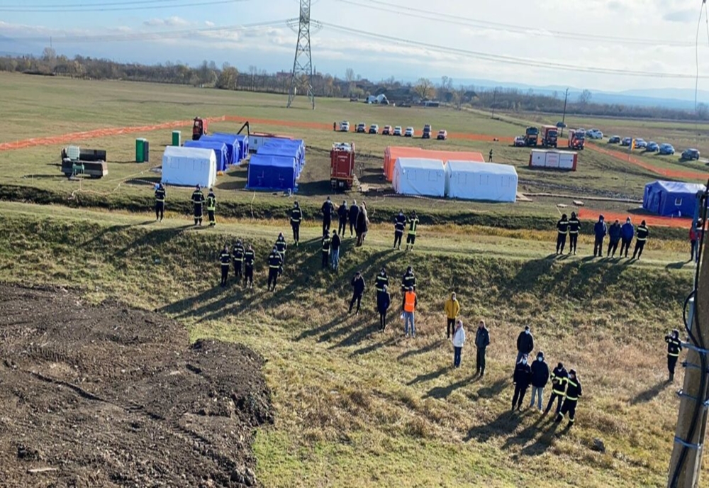 Exercițiu internațional pentru reacția în caz de inundații, la granița cu Serbia