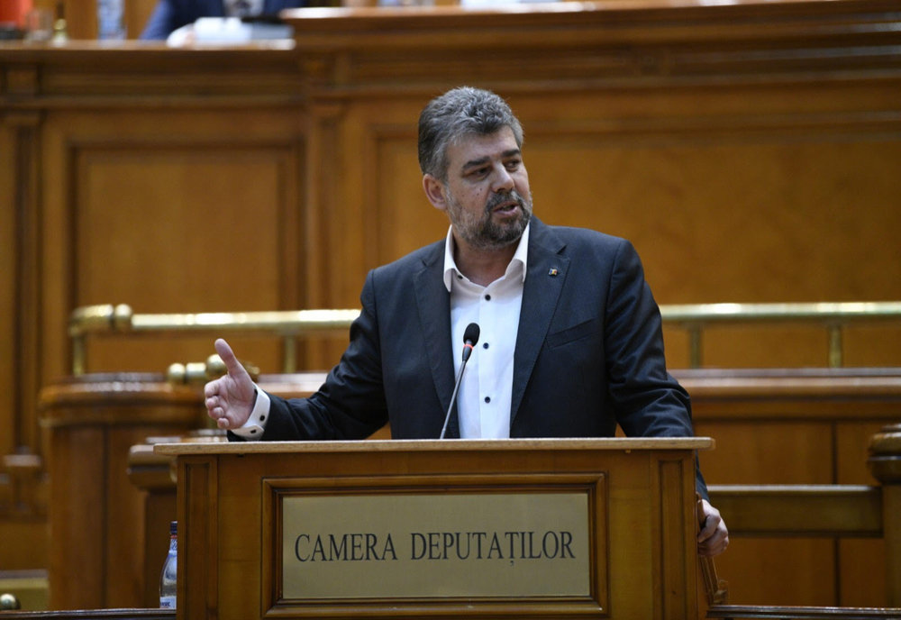 Marcel Ciolacu își depune candidatura pentru președinția Camerei Deputaților