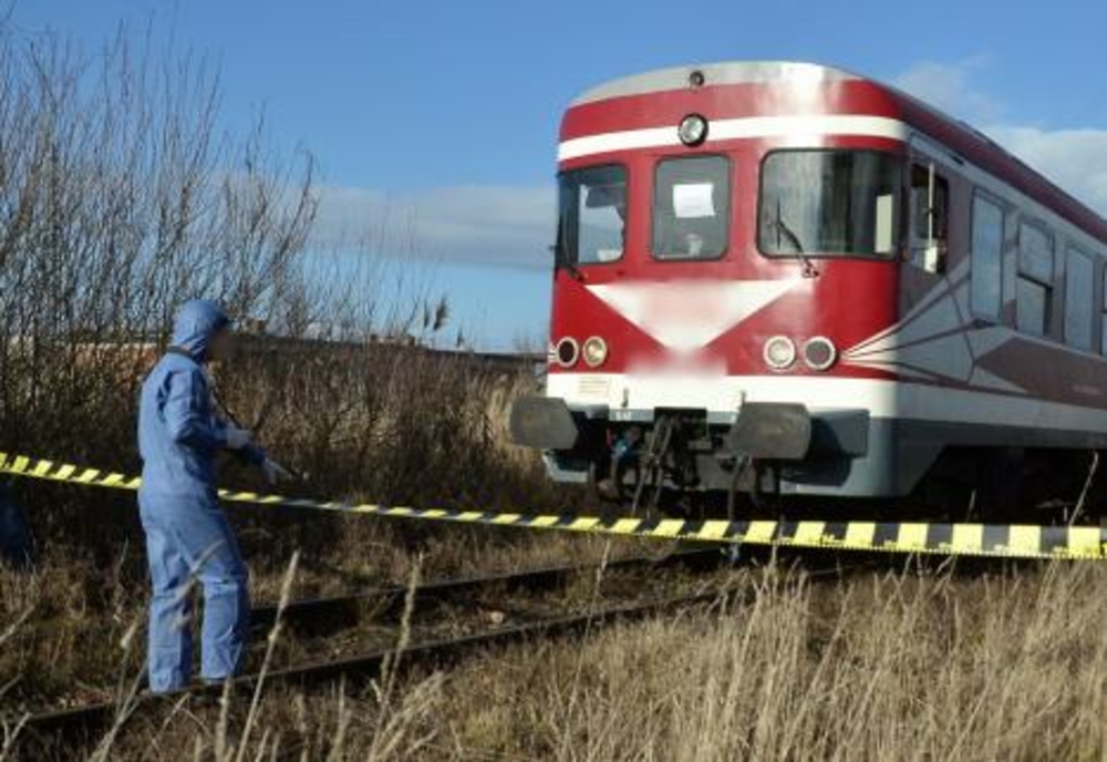 Bărbat decedat în Blejoi, după ce a fost lovit de tren