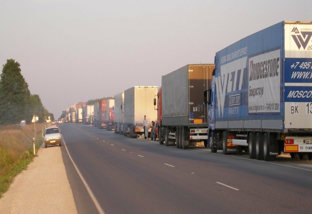 2500 de camioane au tranzitat PTF Giurgiu în ultimele 24 de ore