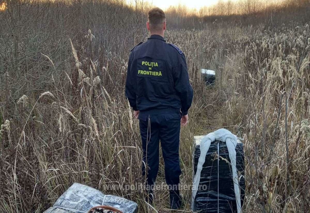 Baxuri cu câteva mii de pachete cu țigări de contrabandă, interceptate de polițiștii de frontieră din Satu Mare