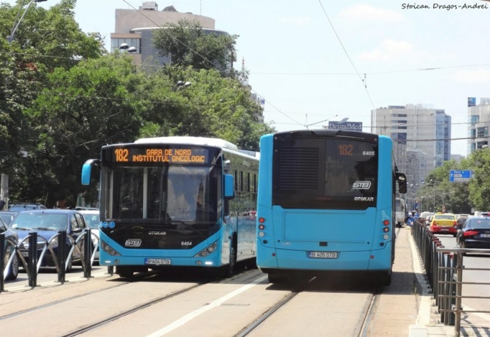 În București, autobuzele nu vor mai circula pe calea proprie a tramvaielor în perioada 27 decembrie – 27 martie