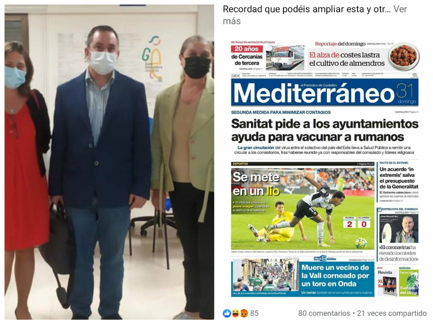 Românii antivacciniști au umplut spitalul din Castellon. Spania cere ajutor României pentru a-i convinge să se vaccineze