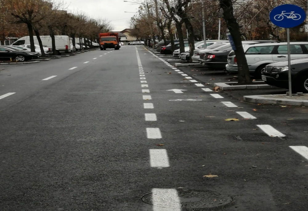 Prima stradă din Slatina cu piste pentru biciclete. Proiectul, finanţat cu fonduri europene