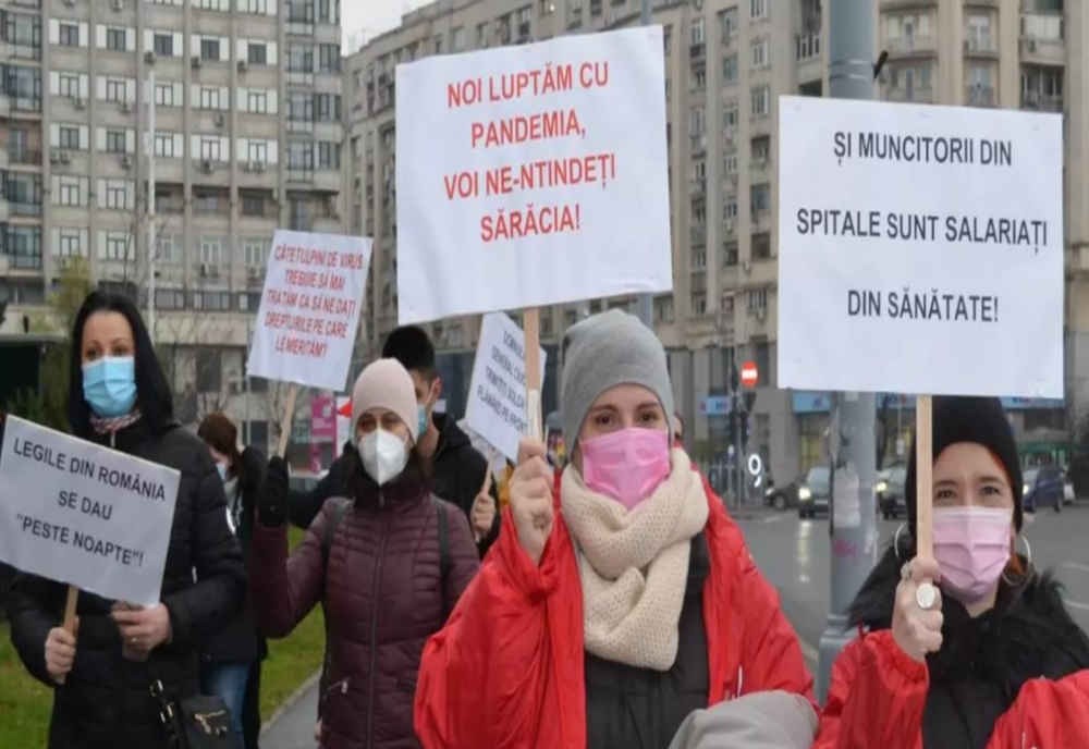 Noi proteste, astăzi, în România! Medicii și profesorii ies în stradă!