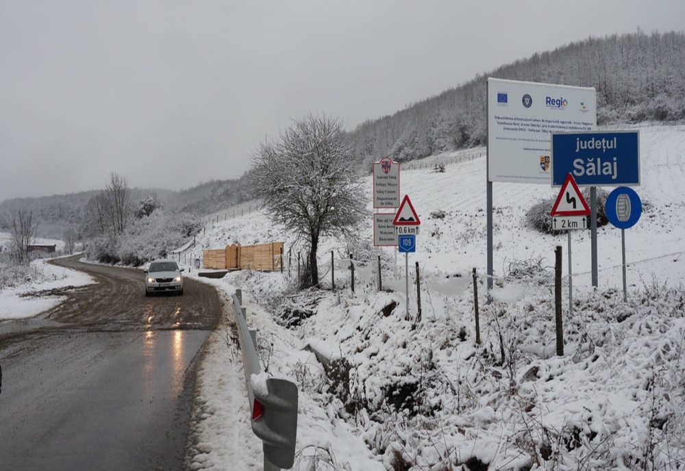 Tronsonul de drum dintre Dragu și limita cu județul Cluj intră în reabilitare