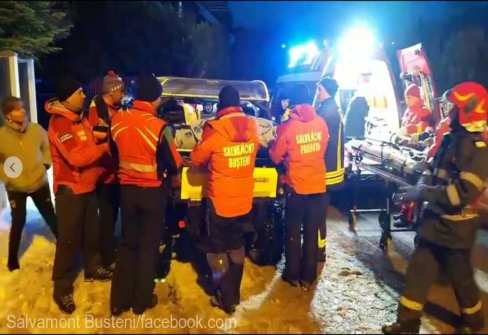 Prahova. Adolescent căzut de pe ATV într o râpă, scos de salvamontiştii Buşteni şi transportat la spital
