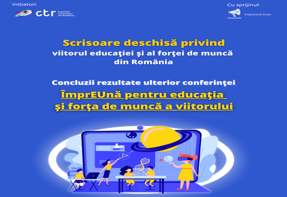 Scrisoarea deschisă privind viitorul educației și al forței de muncă din România