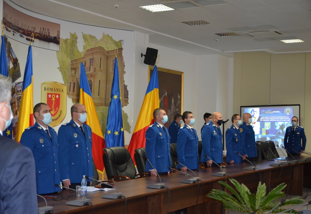 Jandarmeria Galați și-a prezentat bilanțul pe anul 2022
