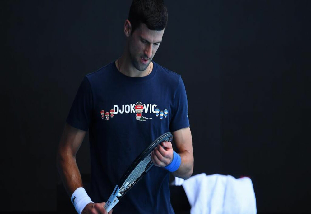  Reacția lui Novak Djokovic după decizia de expulzare 