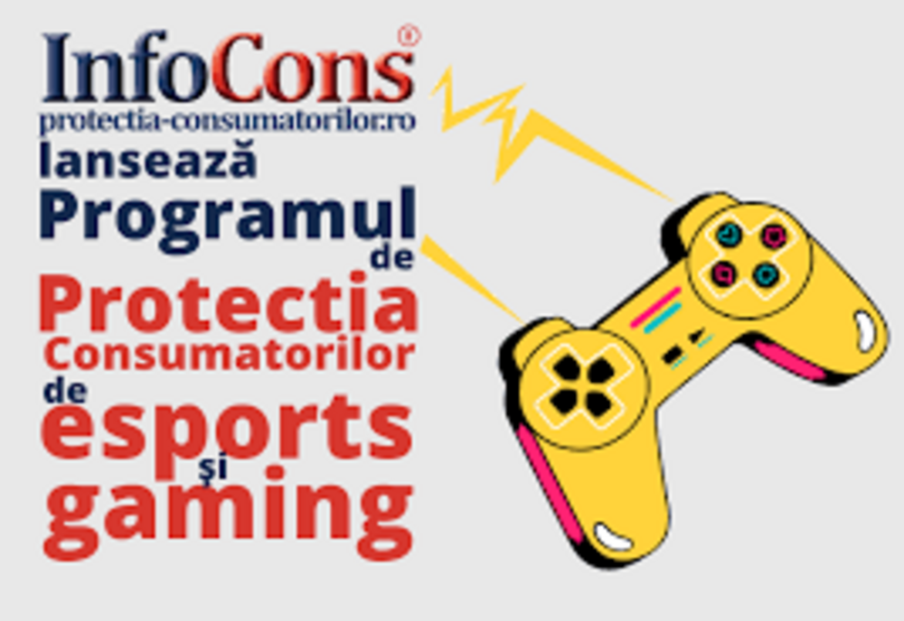 InfoCons lansează Programul de Protectia Consumatorilor de esports si gaming