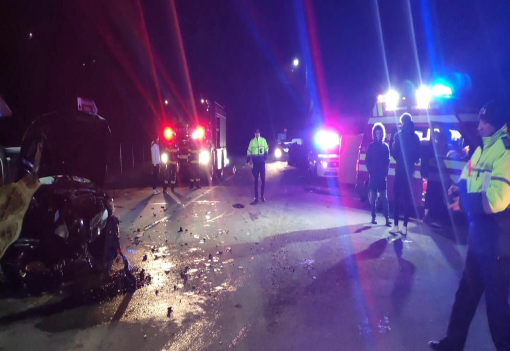 VIDEO: Un șofer băut din Ilva Mică a provocat un accident rutier