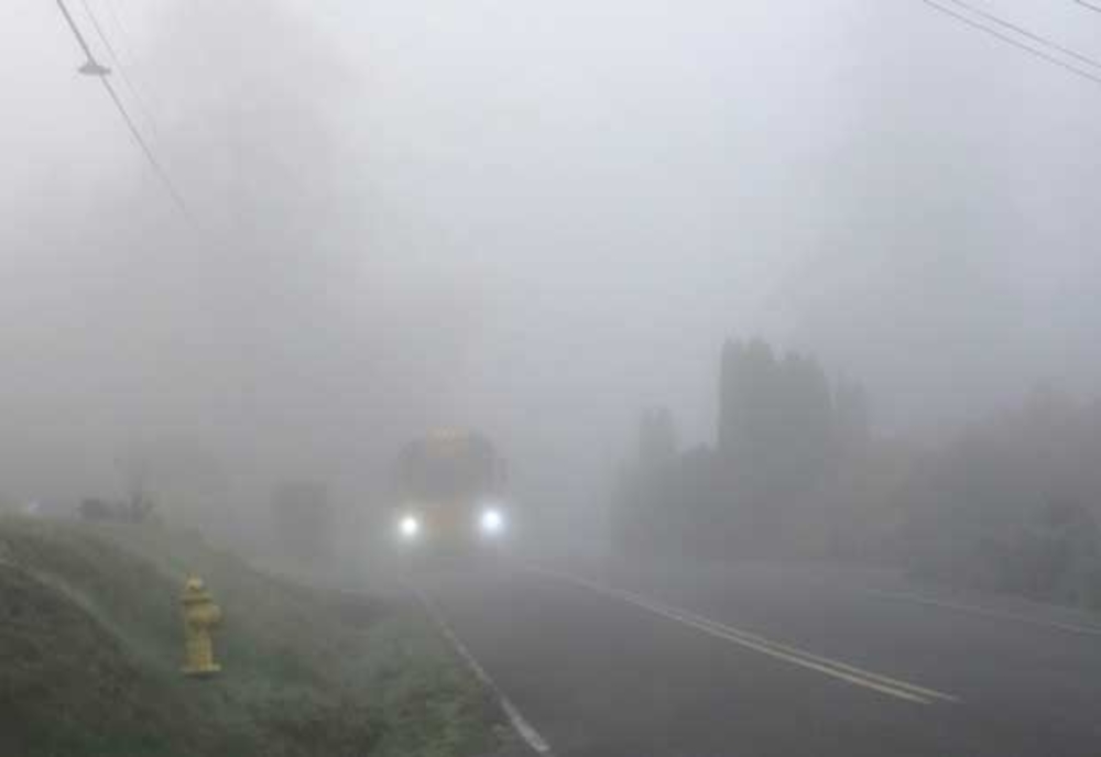 Trafic rutier afectat de ceață pe drumuri din mai multe județe