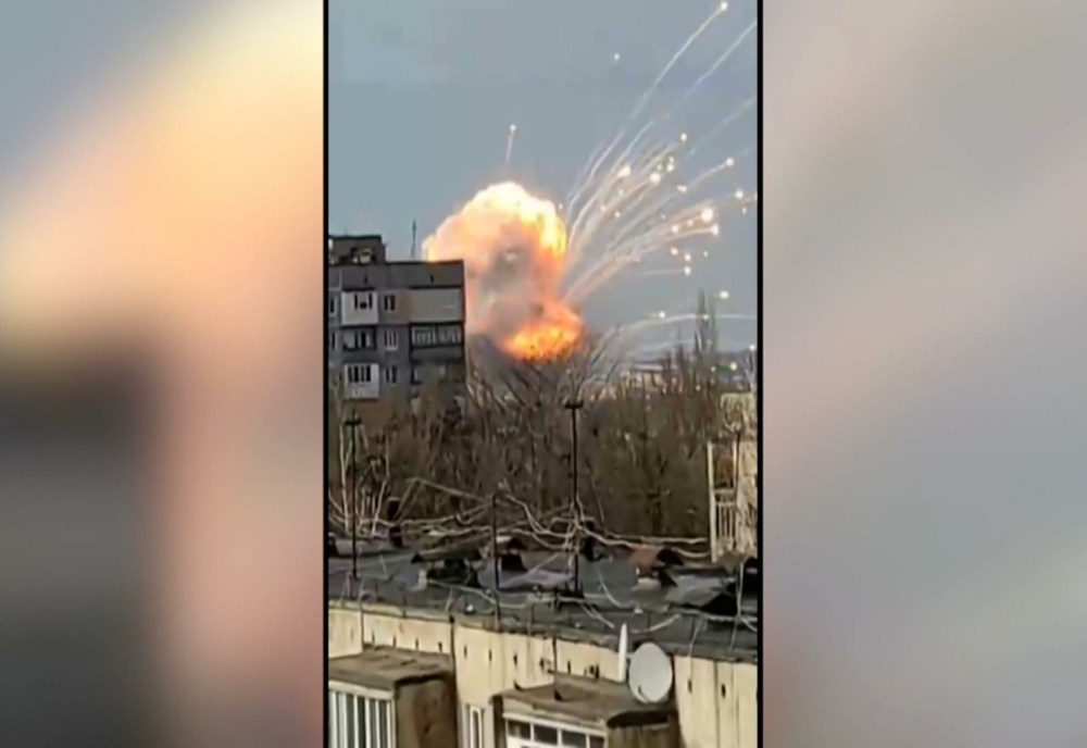 Orfelinat lovit de bombardamentele rusești: 50 de copii evacuați