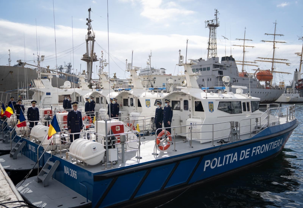 FOTO VIDEO Flota  Poliției de Frontieră Române suplimentată cu cinci șalupe maritime de mare viteză