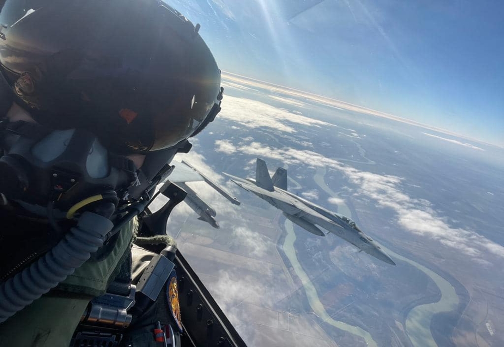 Aeronave F-16 Fighting Falcon au ajuns la Baza 86 Aeriană Borcea. Misiuni în comun româno- americane