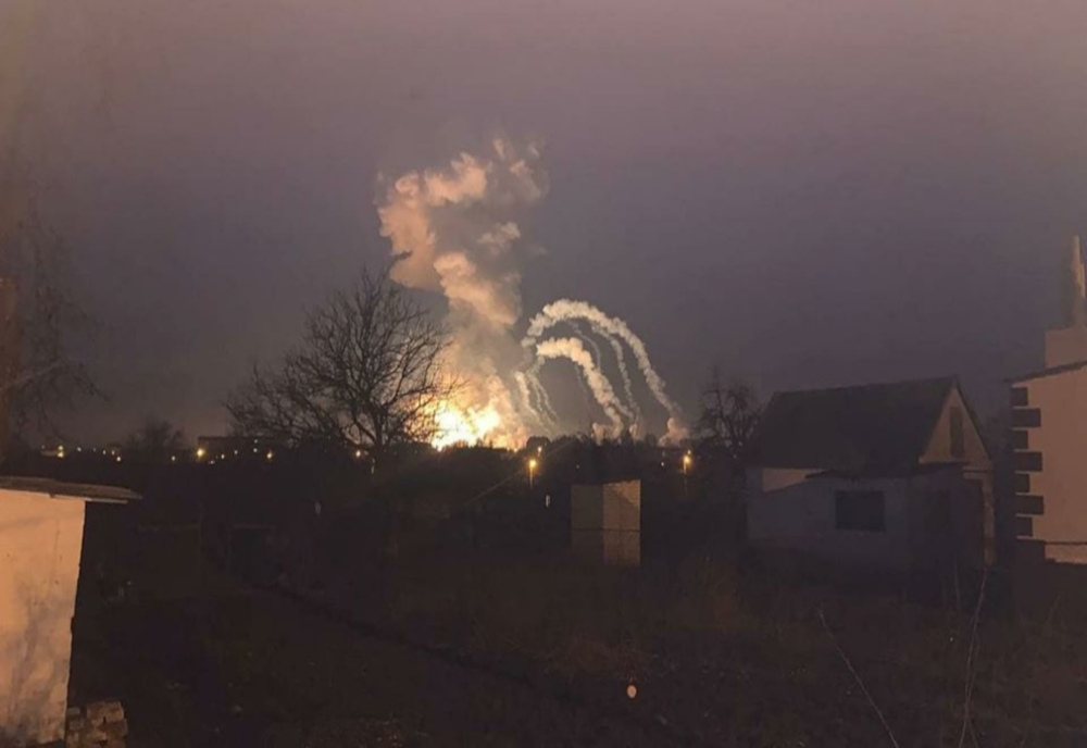 Kievul atacat din nou la primele ore ale dimineții