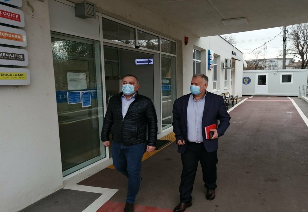Prefectul Brăilei a vizitat spitalul din Făurei, unde funcționează și centrul de vaccinare anti-COVID-19