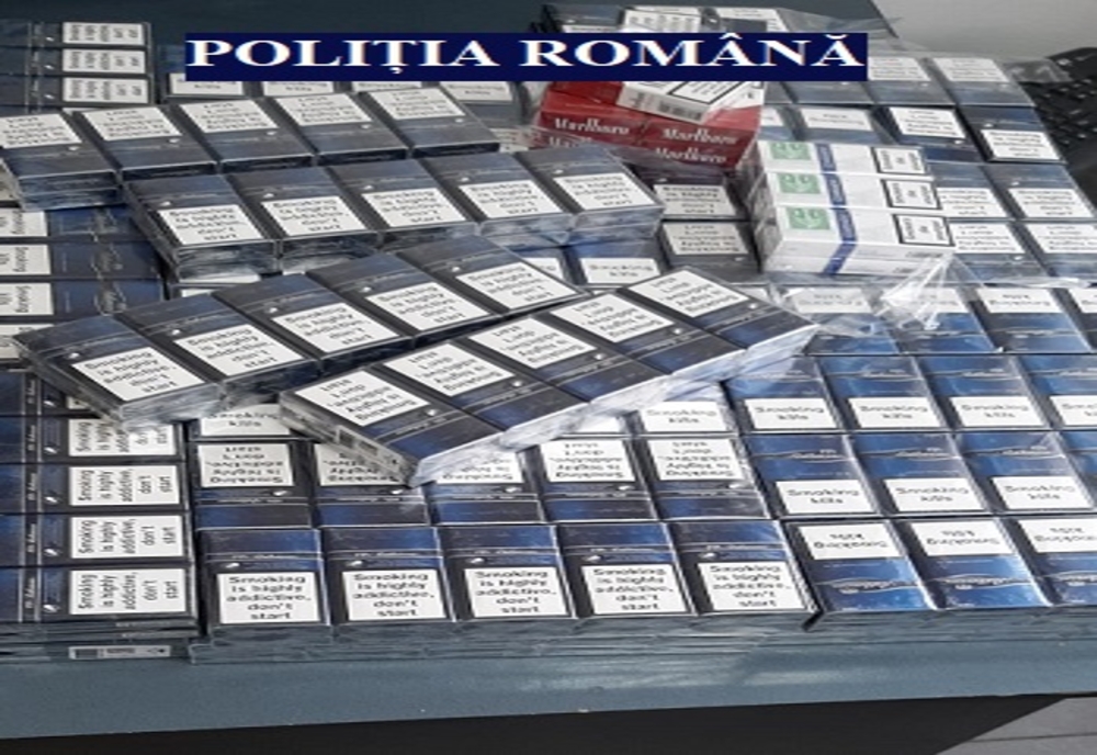 Aproape 500 de pachete de țigări de contrabandă, confiscate de polițiștii arădeni în urma unor percheziții