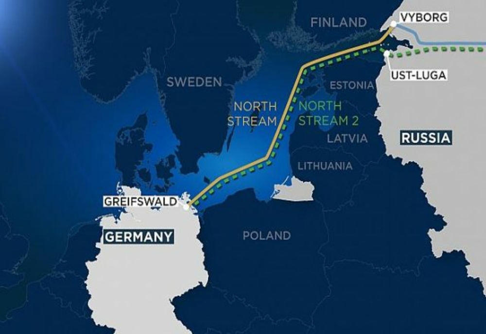 Germania suspendă autorizarea gazoductului Nord Stream 2 cu Rusia