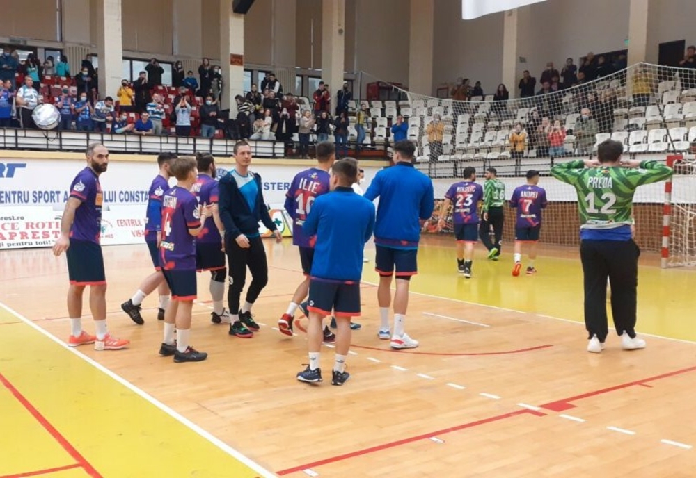 La un pas de victorie. HC Dobrogea Sud – Dinamo 20- 20